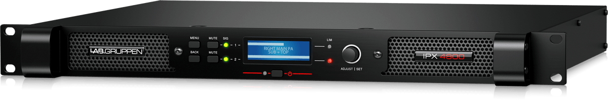 Lab Gruppen IPX 4800 Compact 4,800-Watt 2-Channel DSP-Controlled Power Amplifier