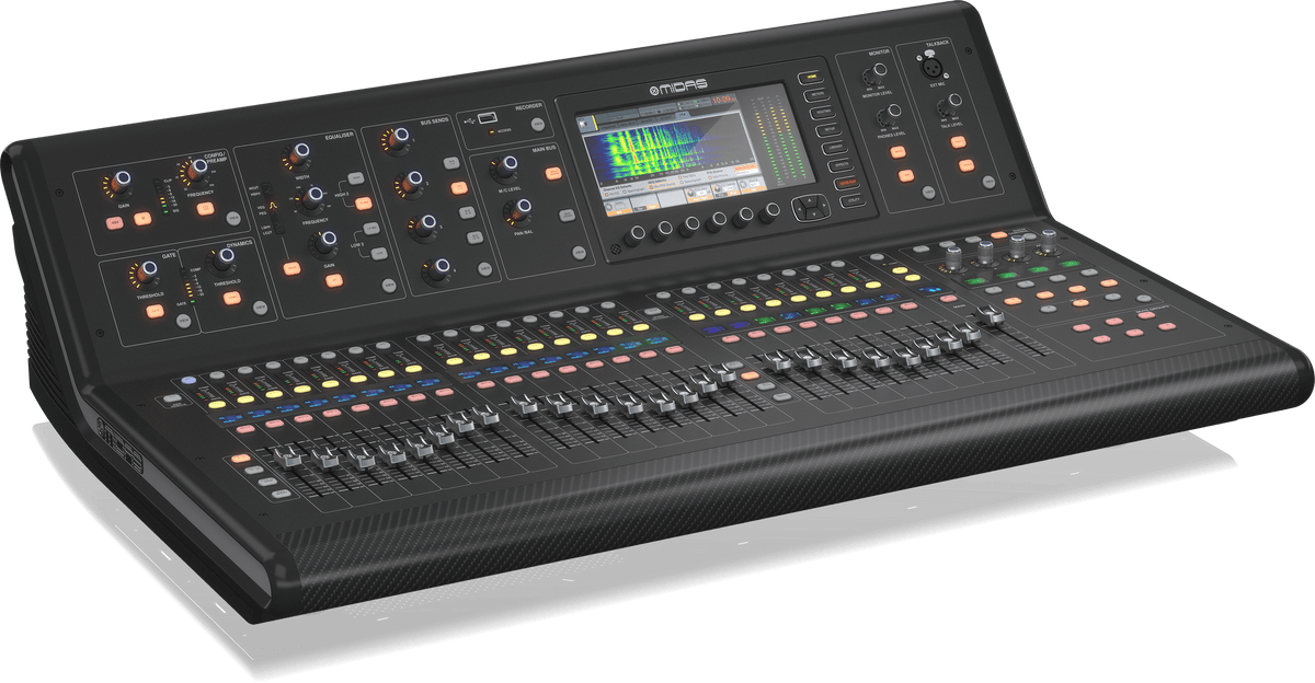 Midas M32 LIVE Digital Console for Live and Studio with 40 Input Channels, 32 Midas PRO Microphone Preamplifiers