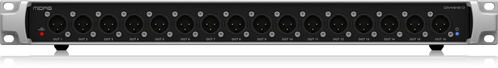 Midas DN4816-O Bus-Powered StageCONNECT Interface with 16 Analog Outputs and Ultranet In/Out