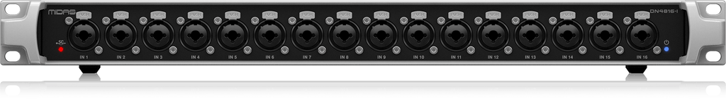 Midas DN4816-I Bus-Powered StageConnect Interface with 16 Analogue Inputs and Dual Ultranet Outputs