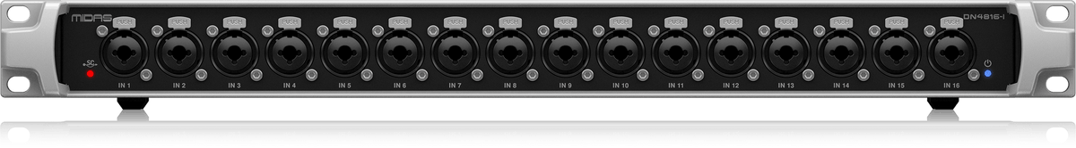 Midas DN4816-I Bus-Powered StageConnect Interface with 16 Analogue Inputs and Dual Ultranet Outputs