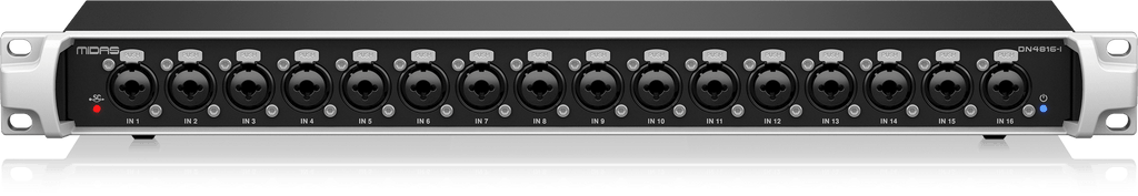 Midas DN4816-I Bus-Powered StageConnect Interface with 16 Analogue Inputs and Dual Ultranet Outputs