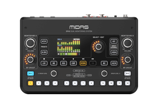 Midas DP48 Dual 48-Channel Personal Monitor Mixer with SD Card Recorder, Stereo Ambience Microphone