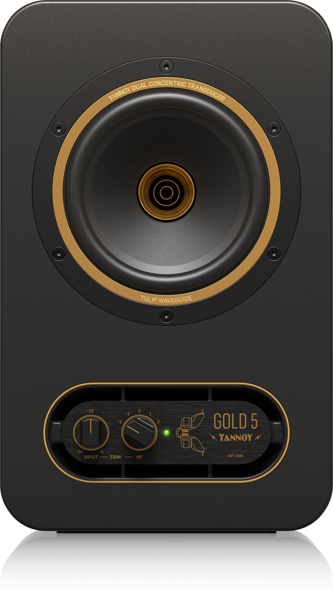 Tannoy GOLD 5 Premium 200-Watt Bi-Amplified Nearfield Studio Reference Monitor with Proprietary 5" Dual Concentric Point Source Technology