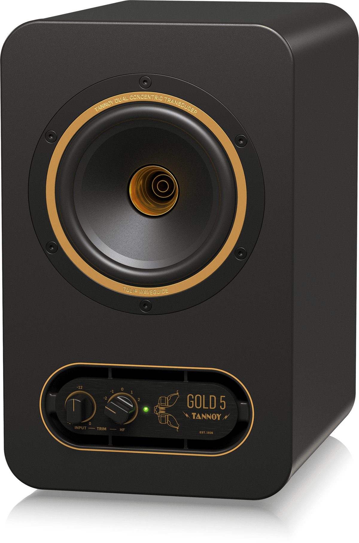Tannoy GOLD 5 Premium 200-Watt Bi-Amplified Nearfield Studio Reference Monitor with Proprietary 5" Dual Concentric Point Source Technology