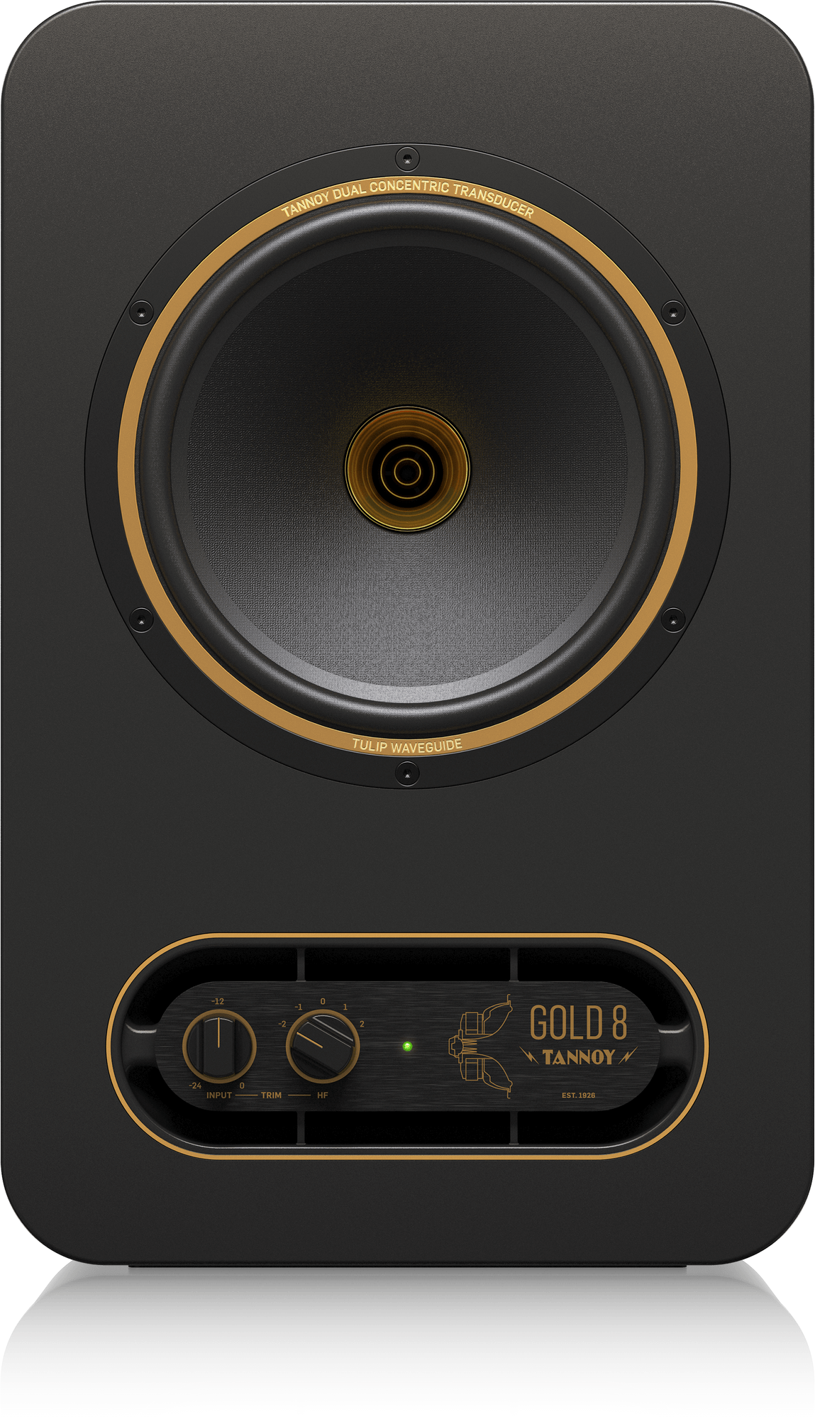 Tannoy GOLD 8 Premium 300-Watt Bi-Amplified Nearfield Studio Reference Monitor with Proprietary 8" Dual Concentric Point Source Technology