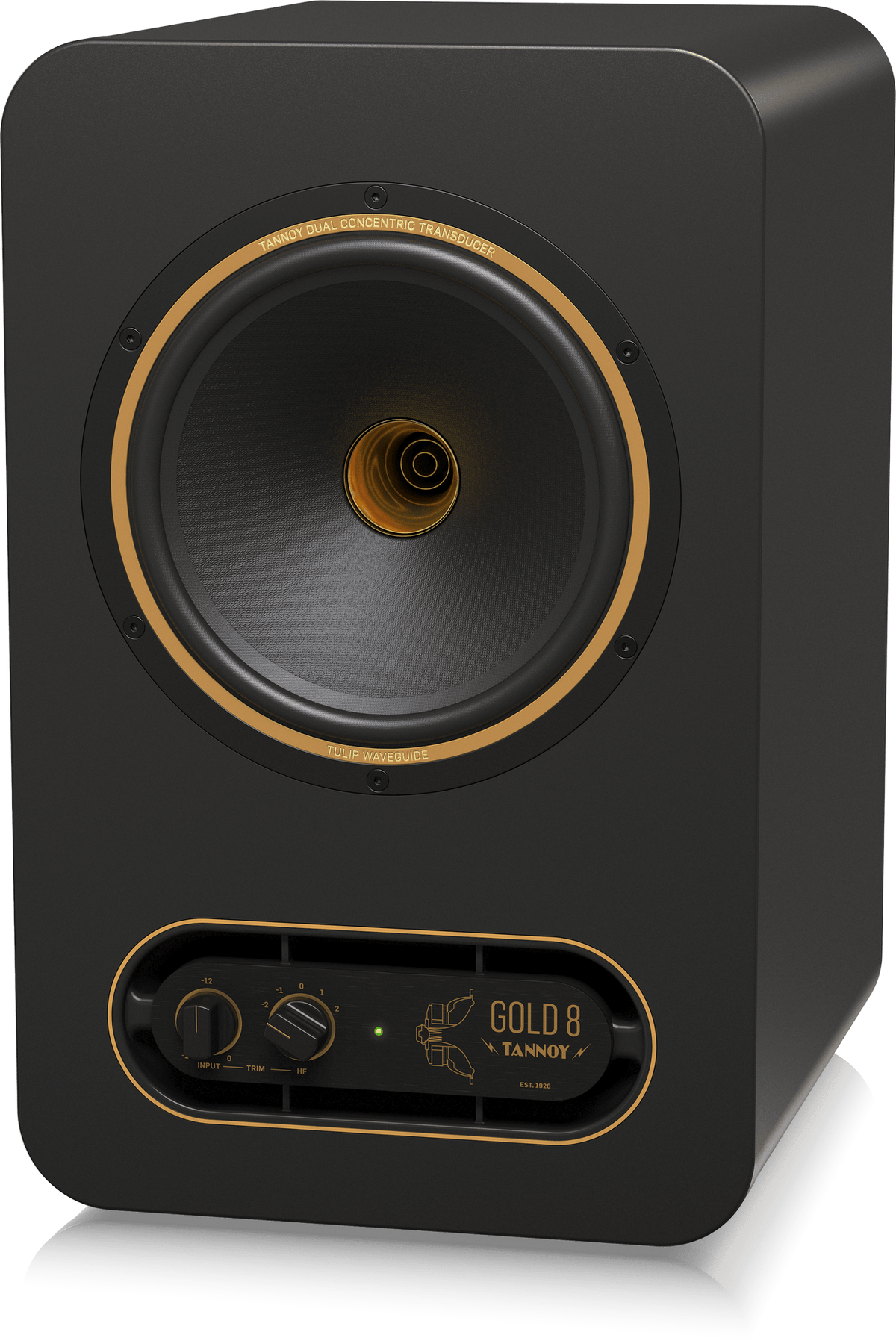Tannoy GOLD 8 Premium 300-Watt Bi-Amplified Nearfield Studio Reference Monitor with Proprietary 8" Dual Concentric Point Source Technology