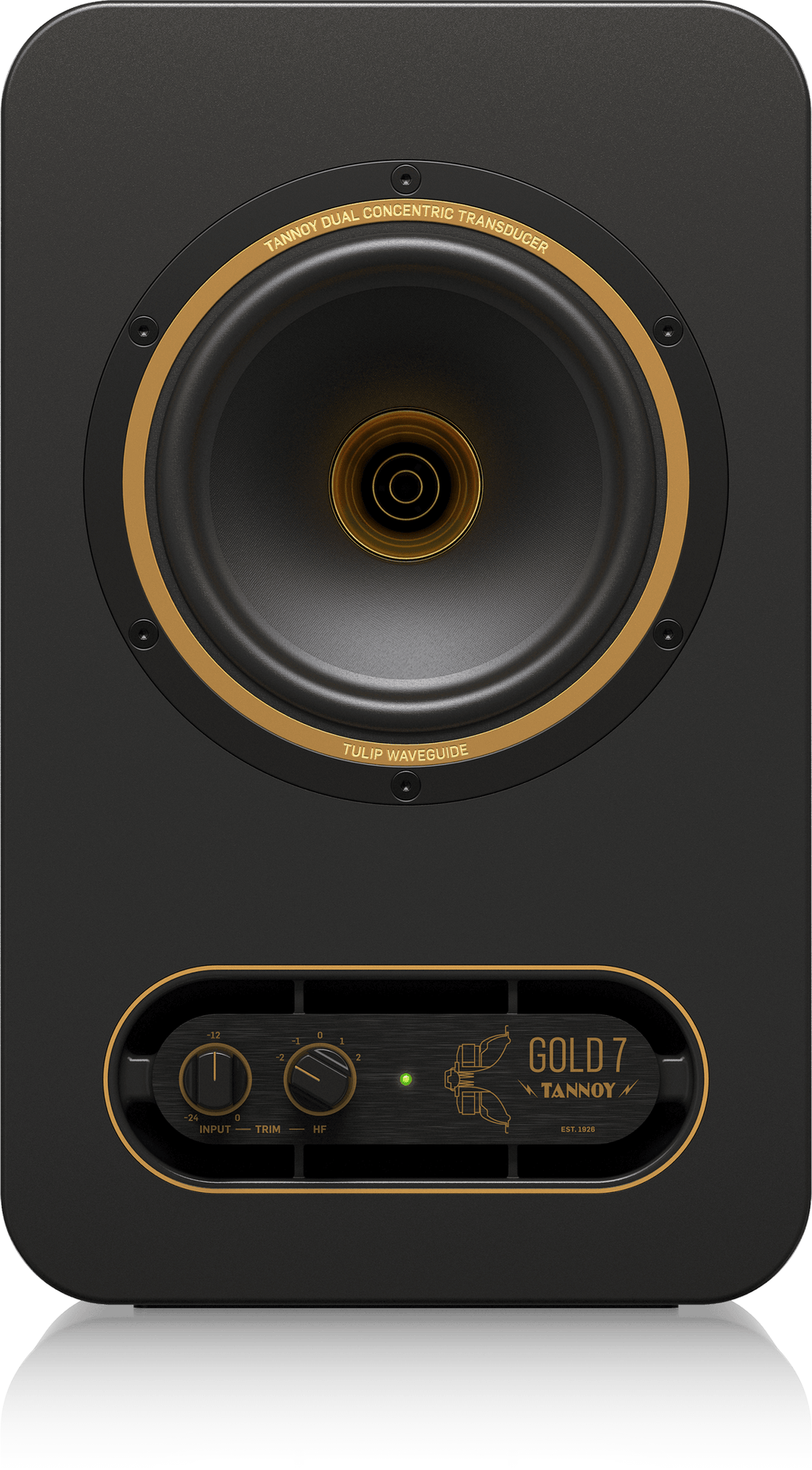 Tannoy GOLD 7 Premium 300-Watt Bi-Amplified Nearfield Studio Reference Monitor with Proprietary 6.5" Dual Concentric Point Source Technology