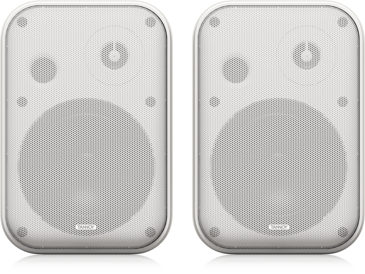 Tannoy VMS 1-WH 100-Watt 5-Inch Passive Nearfield Studio and Install Monitor (White)