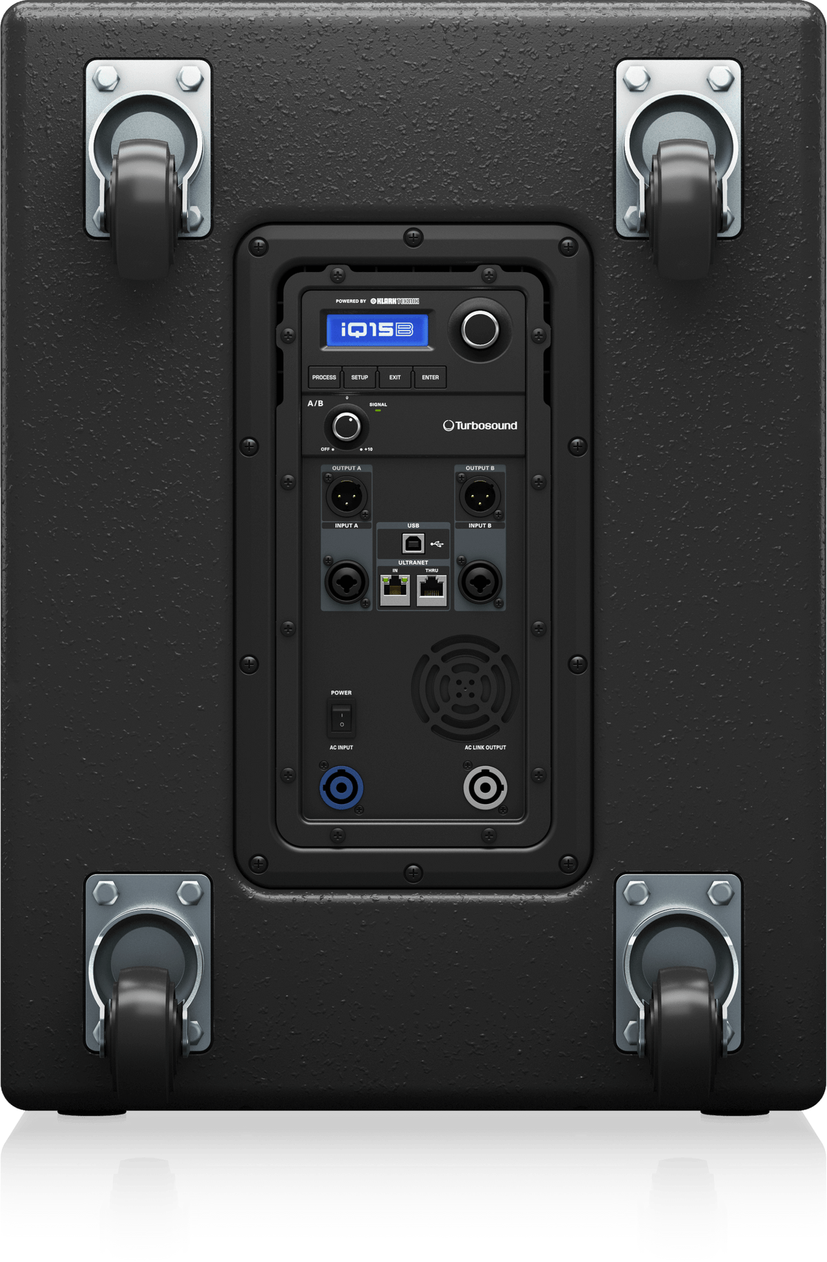 Turbosound iQ15B 3000 Watt 15" Powered Subwoofer with Klark Teknik DSP Technology