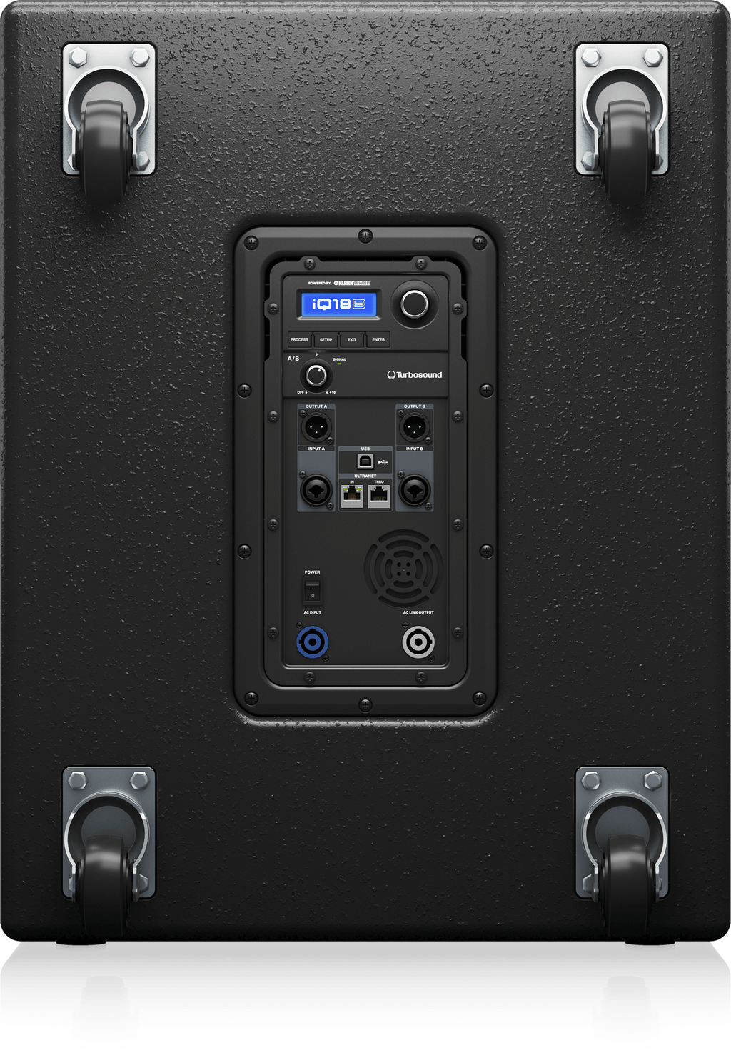 Turbosound iQ18B 3000 Watt 18" Powered Subwoofer with Klark Teknik DSP Technology