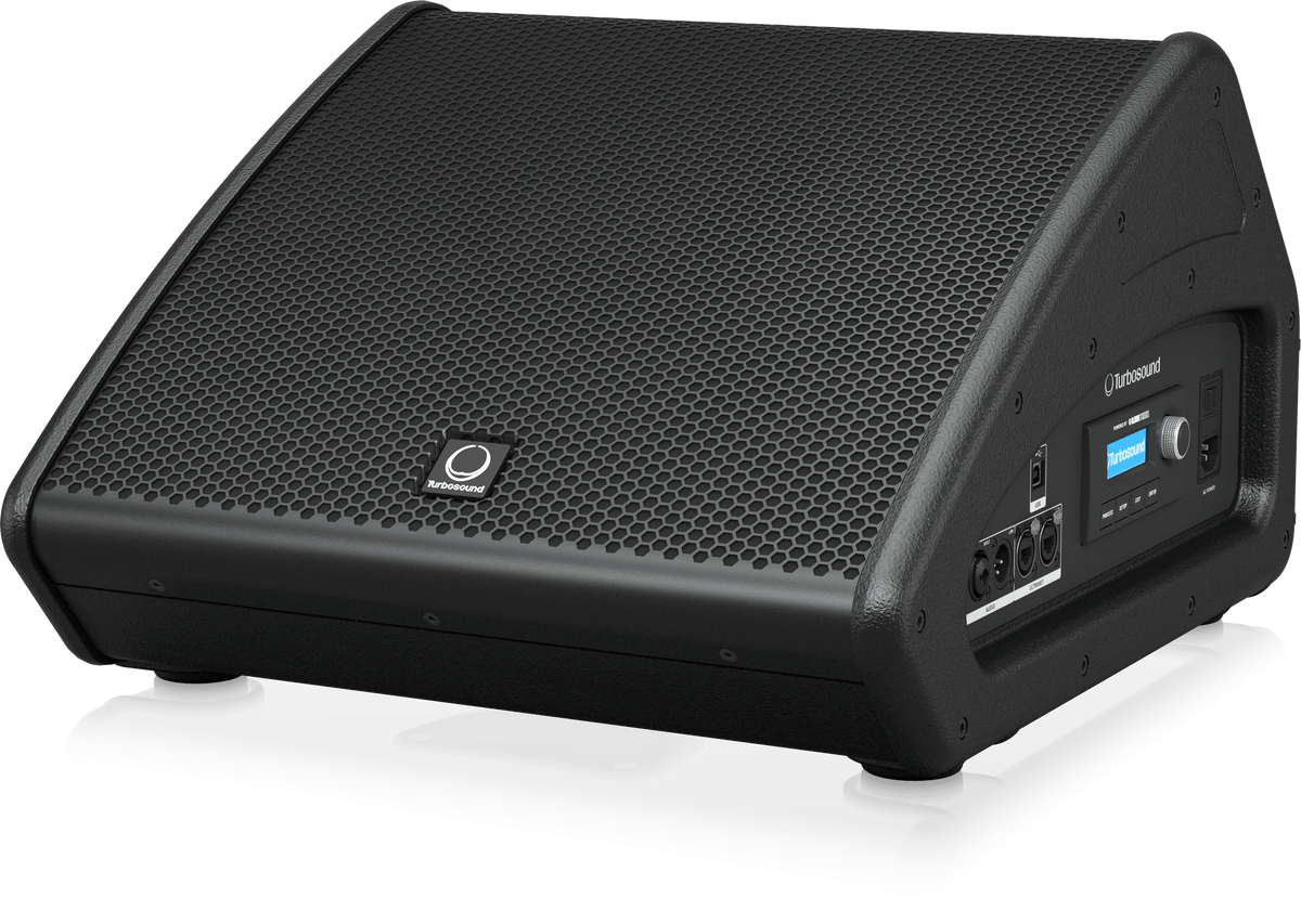 Turbosound TFX122M-AN Coaxial 1100W 2-Way 12" Stage Monitor with Klark Teknik DSP Technology and ULTRANET