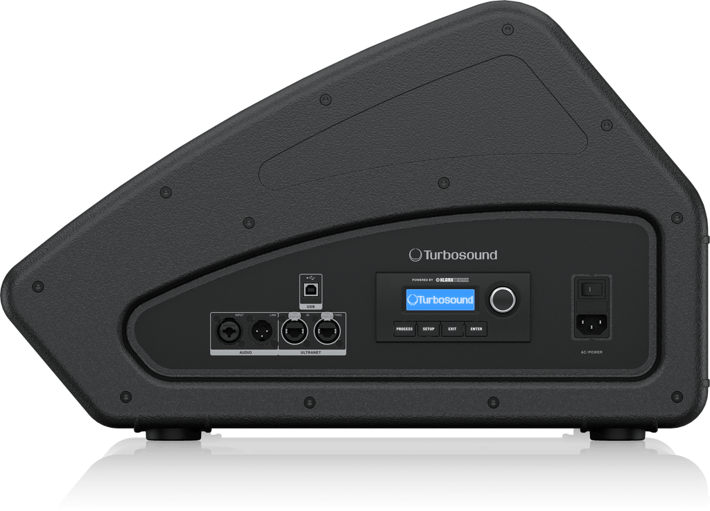 Turbosound TFX152M-AN Co-axial 1,100 Watt 2 Way 15" Stage Monitor with Klark Teknik DSP Technology and ULTRANET