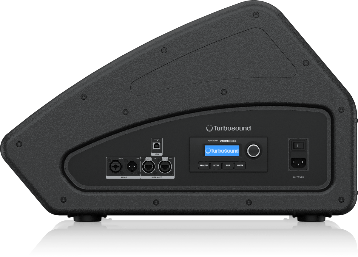 Turbosound TFX152M-AN Co-axial 1,100 Watt 2 Way 15" Stage Monitor with Klark Teknik DSP Technology and ULTRANET