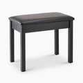 On-Stage KB8802B, Keyboard/Piano Bench, Height 19.5", 240 lbs. Weight Capacity, Wood / Vinyl Construction, Black