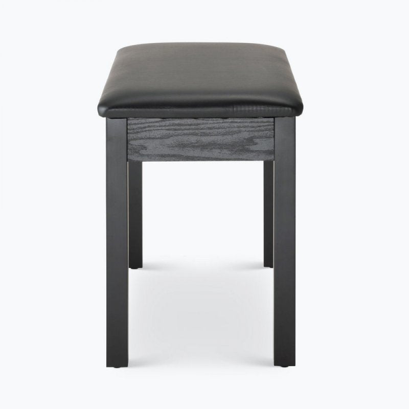 On-Stage KB8802B, Keyboard/Piano Bench, Height 19.5", 240 lbs. Weight Capacity, Wood / Vinyl Construction, Black