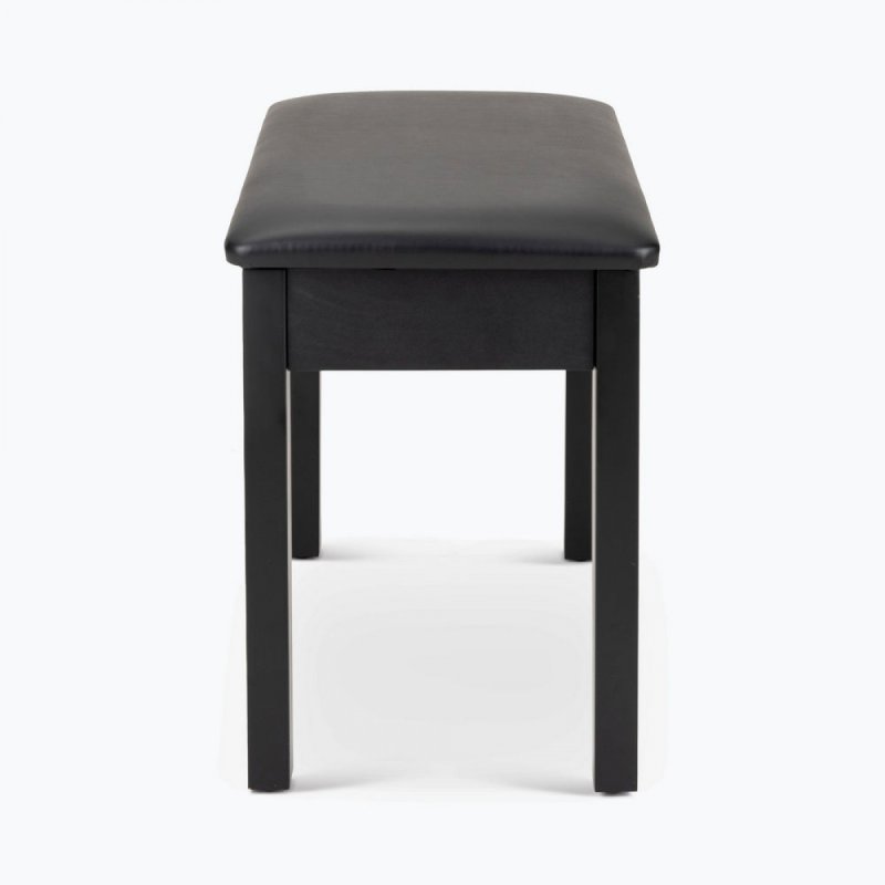 On-Stage KB8902B, Flip-Top Keyboard/Piano Bench, Height 19.5", 240 lbs. Weight Capacity, Wood / Vinyl Construction, Black