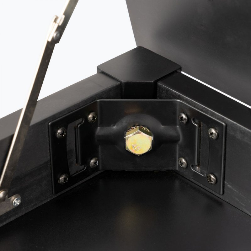 On-Stage KB8904B, Deluxe Keyboard/Piano Bench, Height 19.5", 240 lbs. Weight Capacity, Wood / Vinyl Construction, Black Satin