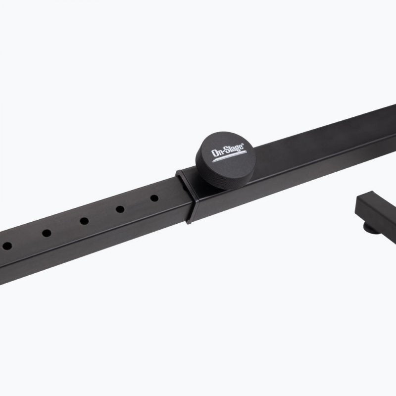On-Stage KS1365, Z Keyboard Stand with Second Tier, Black