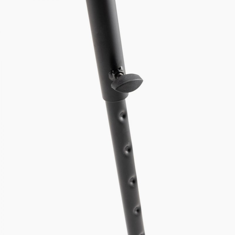 On-Stage KS7150, Platform-Style Keyboard Stand, Height Adjustment 26" - 43", 230 lbs. Weight Capacity, Welded and Bolted Metal Construction, Black
