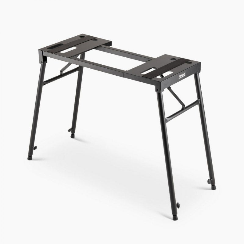 On-Stage KS7150, Platform-Style Keyboard Stand, Height Adjustment 26" - 43", 230 lbs. Weight Capacity, Welded and Bolted Metal Construction, Black