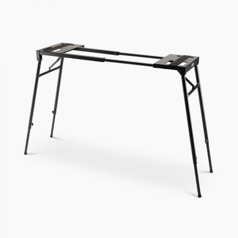 On-Stage KS7150, Platform-Style Keyboard Stand, Height Adjustment 26" - 43", 230 lbs. Weight Capacity, Welded and Bolted Metal Construction, Black