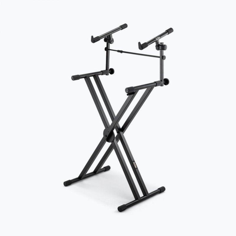 On-Stage KSA7500, Universal Second Tier for X-Style Keyboard Stand, Height 11.5", 60 lbs. Weight Capacity, Black