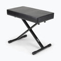 On-Stage KT7800-PLUS, Deluxe X-Style Keyboard Bench, Height Adjustment 19.5", 21.5", 23", 24.5", 360 lbs. Weight Capacity, Welded Metal Construction, Black