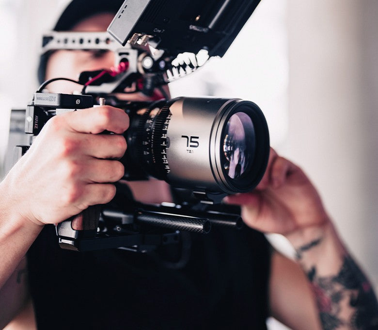 DZOFILM PAVO 2x anamorphic Prime 3-lens A set 28/40/75mm T2.1 -Neutral Coating- PL&EF mount - Imperial, 2X Anamorphic Prime, Super35 Coverage, PL and EF Mount, Neutral or Blue Flare, M86 Front Filter