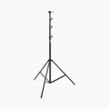 On-Stage LS-MS7620, 13' Tripod Lighting/Mic Stand, Height Adjustment 47"-156", 15 lbs Weight Capacity, 35" Base Spread, Aluminum Construction, Black