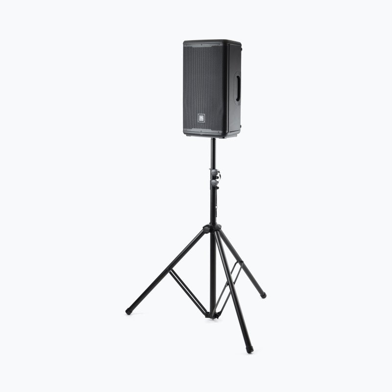 On-Stage LS-SS7770, Production-Grade 10' Lighting/Speaker Stand, Height Adjustment 44" - 120", 140 lbs Weight Capacity, 38" - 58" Base Spread, Steel and Aluminum Construction, Black