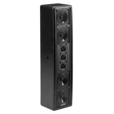 EAW LS432i Black, Passive 4in Column Speaker, 4 x 4in LF and 3 x 1in HF, Horizontal 140 Vertical 20