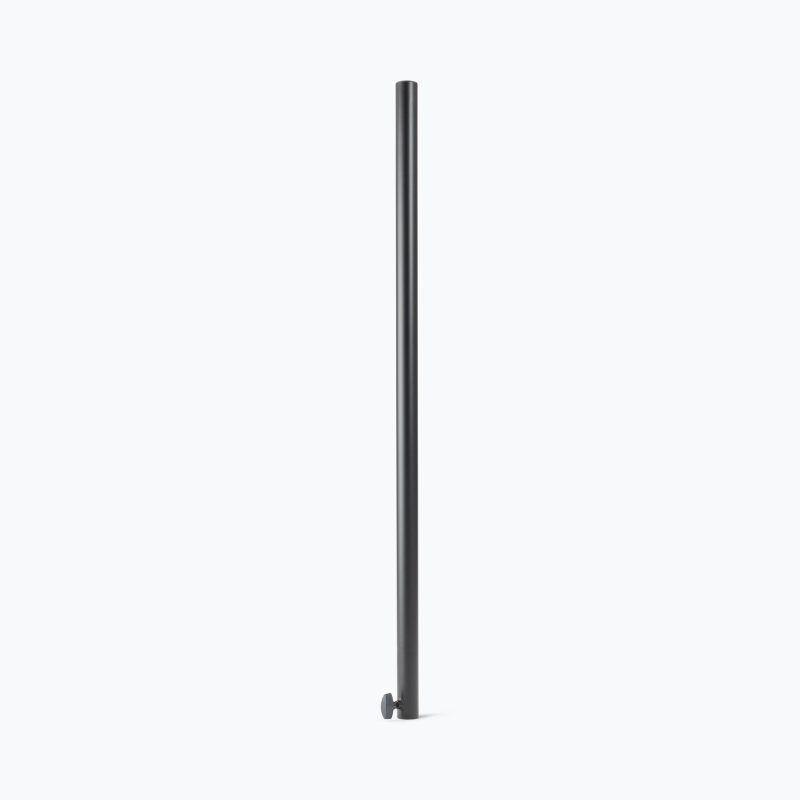 On-Stage LS7805QIK, Power Crank-Up Lighting Stand, Height Adjustment 54" - 132", 80 lbs Weight Capacity, 54" Base Spread, Aluminum and Steel Construction, Black