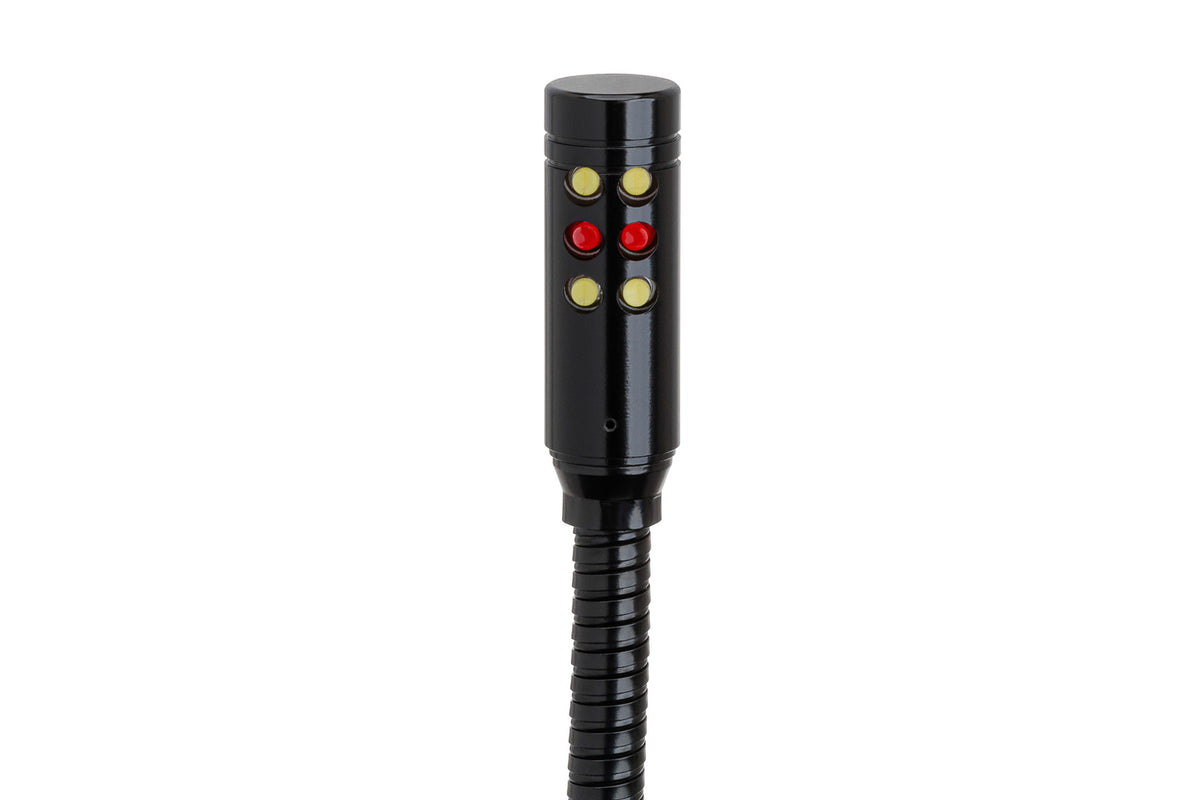 HOSA - LED Console Lamp, Right-angle XLR4M, 15 in