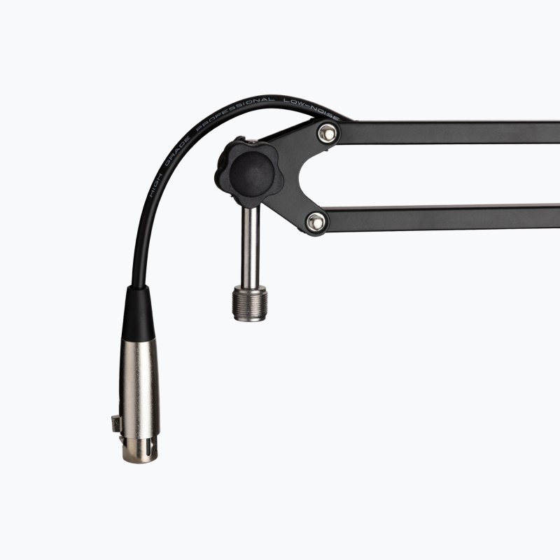 On-Stage MBS5000, Broadcast Mic Boom Arm, 3.5 lbs. Weight Capacity, 5/8"-27 Threading, Black