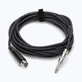 On-Stage MC12-20hz, Hi-Z Mic Cable (20', XLR-QTR), 20' Length, Standard Nickel Plated Connectors, XLR-QTR Cable, 22AWG Wire Gauge