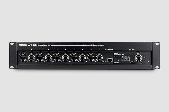 Allen & Heath ME-U 10-Port Power Over Ethernet Hub for ME Series - View 2