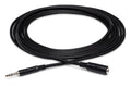HOSA - Headphone Adapter, 1/4 in TRS to Right-angle 3.5 mm, 6 in