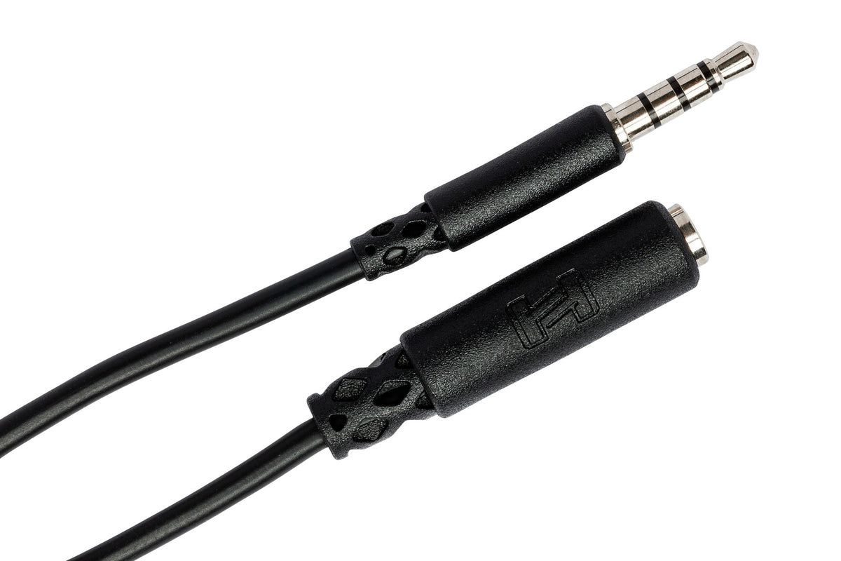 HOSA - Headphone Adapter, 3.5 mm TRRS to Slim 3.5 mm TRRS