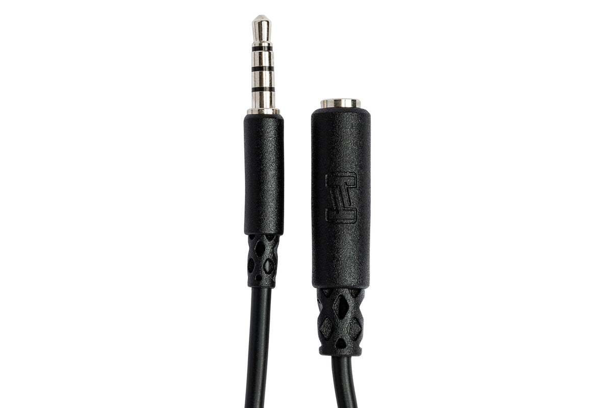 HOSA - Headphone Adapter, 3.5 mm TRRS to Slim 3.5 mm TRRS
