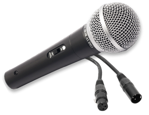 Anchor Audio MIC-90 - Wired handheld mic with 20 ft. cable (XLR plug)