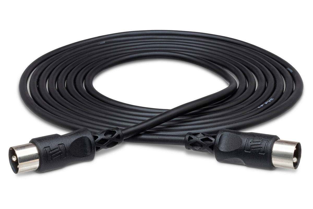 HOSA - Dual MIDI Cable, Dual 5-pin DIN to Same, 4 m