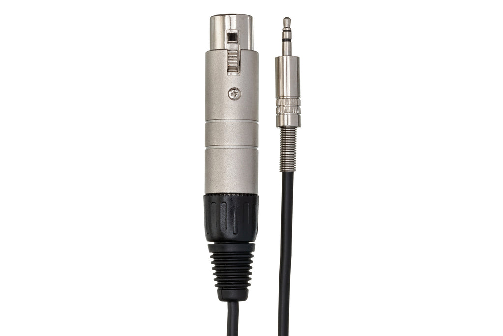 HOSA - Impedance Transformer, XLR3F to 3.5 mm TRS, 18 in