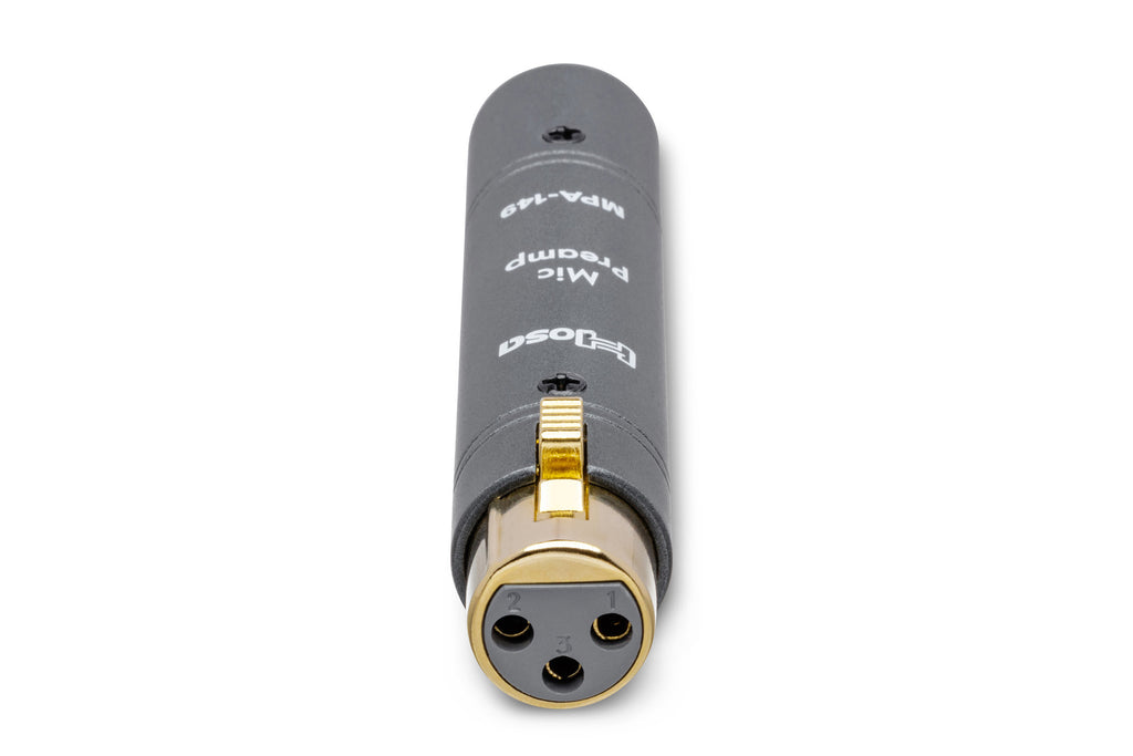 HOSA - Active Preamplifier XLRM to XLRF