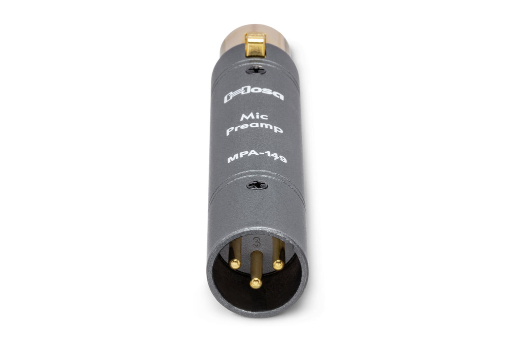 HOSA - Active Preamplifier XLRM to XLRF