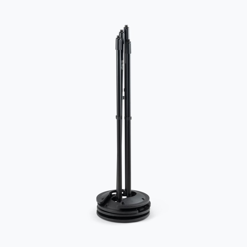 On-Stage MS7325, Stackable Mic Stand, Height 34"-61", Black