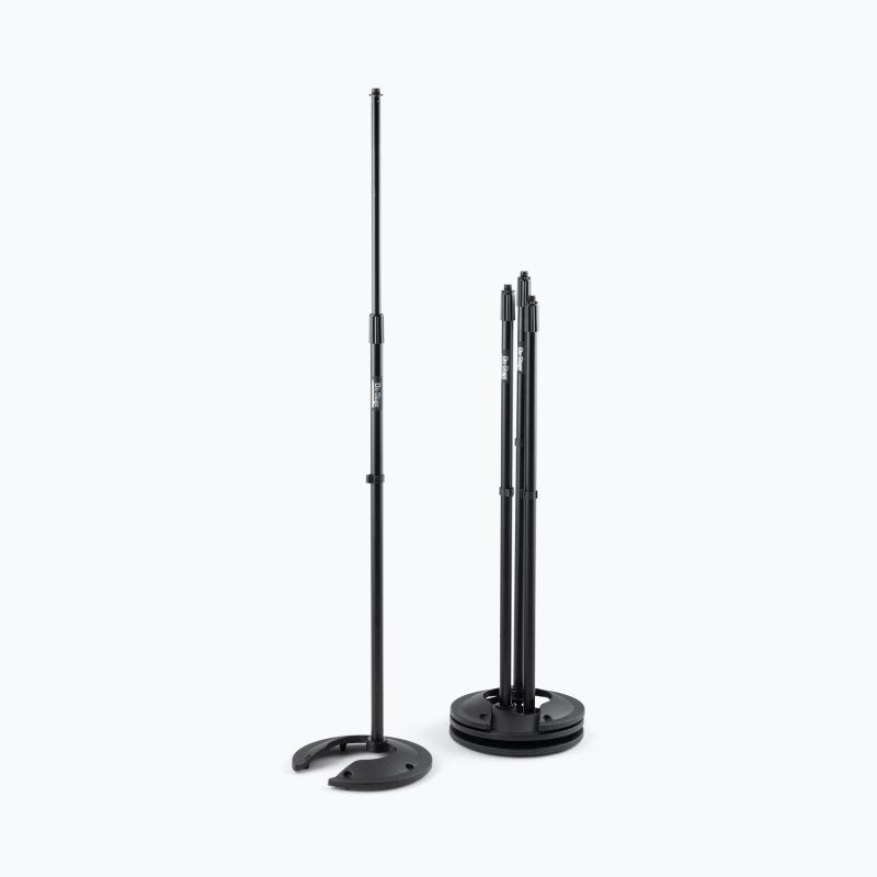 On-Stage MS7325, Stackable Mic Stand, Height 34"-61", Black