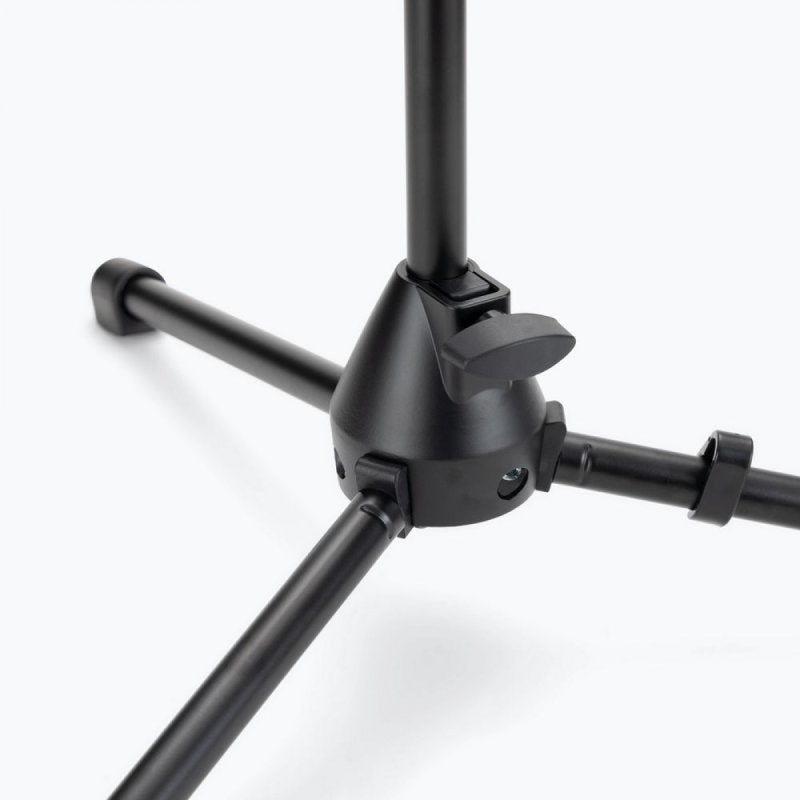 On-Stage MS7411TB, Drum/Amp Tripod Mic Stand with Tele Boom, Height 17"-27", 20"-36" Boom, 22", 26" Base Spread, Black