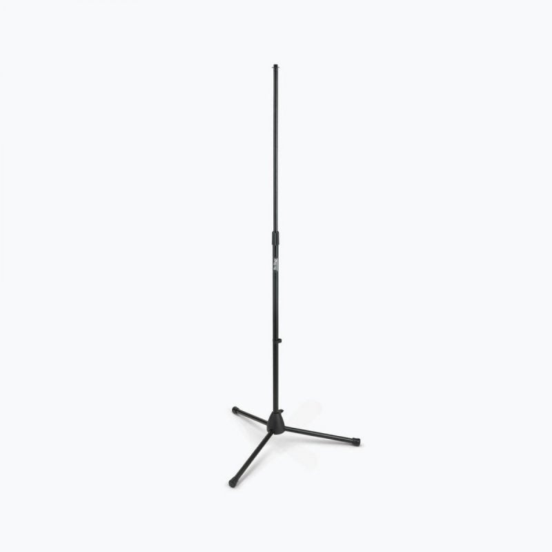 On-Stage MS7700B, Tripod-Base Mic Stand, Height 32"-61.5", 23" Base Spread, 5/8"-27" Threading, Black