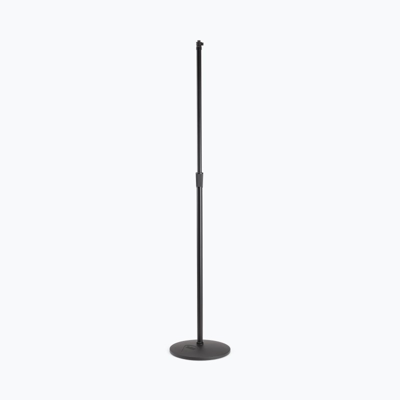 On-Stage MS9212, Production-Grade Mic Stand with 12" Round Base, Height 36"-65", Black